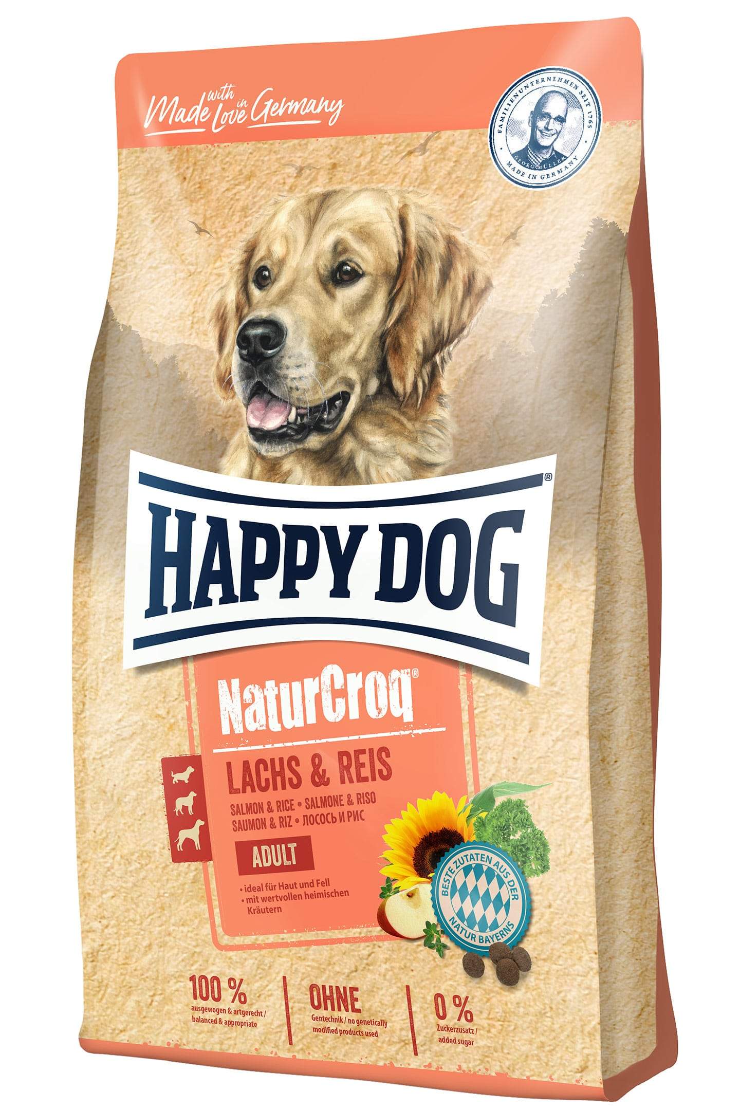 Salmon & Rice dog food