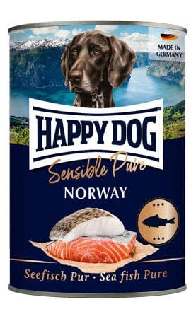 Pure Salmon Wet Dog Food for Adult Dogs Happy Dog Ireland